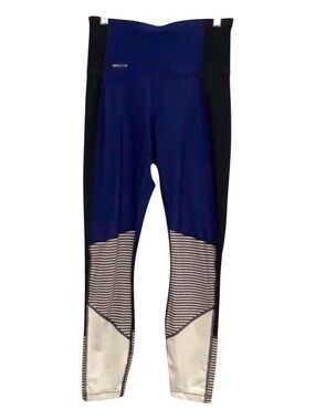 LOLE blue white sports leggings in small athletics clothing lightweight active